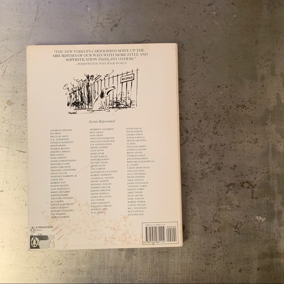 Vintage The New Yorker cartoon album 1975-1985 coffee table book - Picture 3 of 3